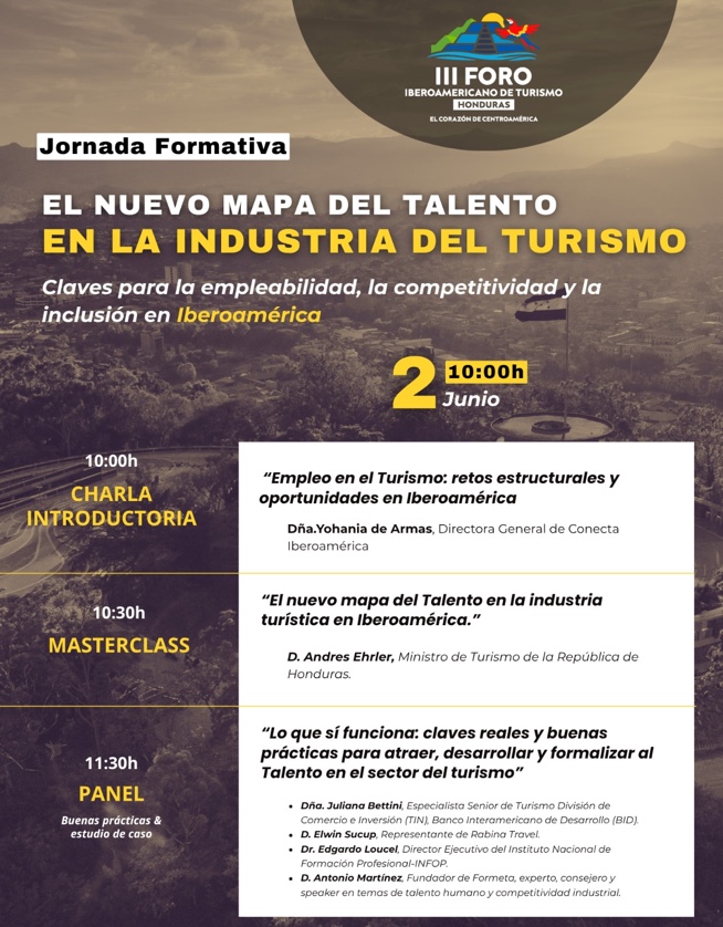 Flyer El nuevo mapa del talento en la industria del turismo