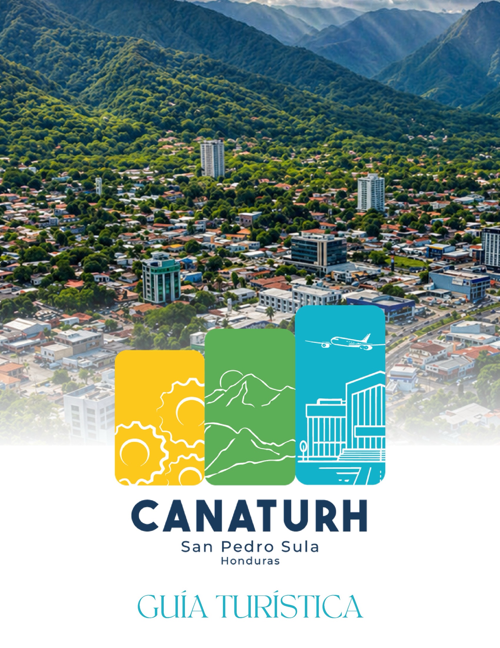 Portada del folleto Guía Turística San Pedro Sula